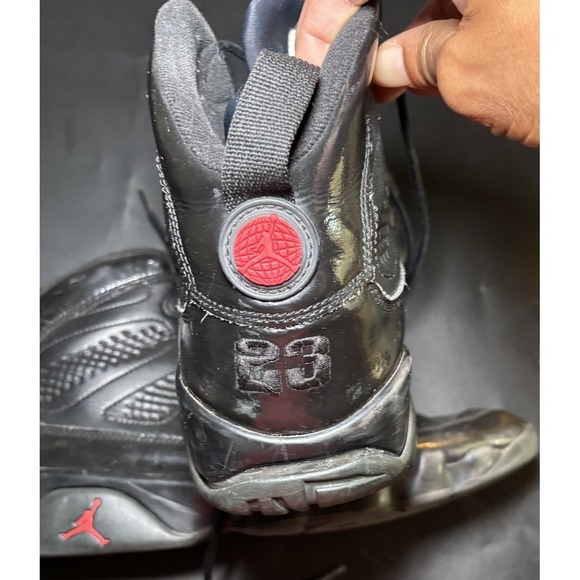 Size 11.5 - Air Jordan 9 Retro Black/Red main image 9